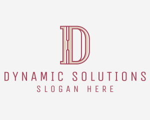 Elegant Modern Letter D  logo design