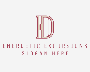 Elegant Modern Letter D  logo design