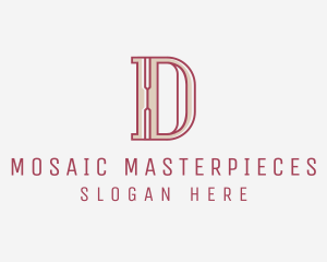 Elegant Modern Letter D  logo design