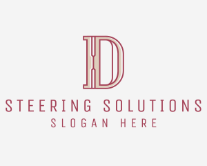 Elegant Modern Letter D  logo design