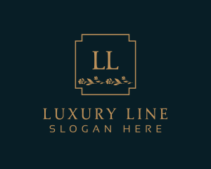 Elegant Luxury Floral logo design