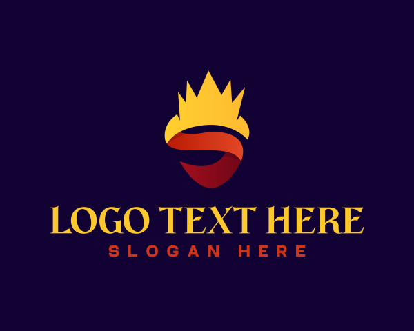 Burn logo example 4