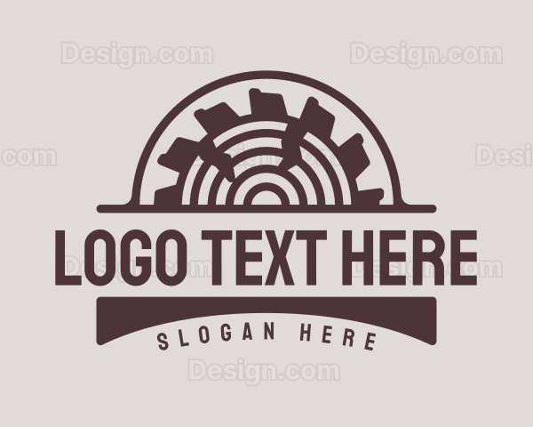 Woodwork Circular Saw Logo