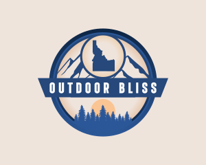 Idaho Mountain Park logo design