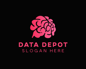 Brain Ai Data Scientist logo design