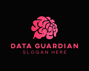 Brain Ai Data Scientist logo design