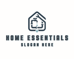 Home Plumbing Renovation logo design