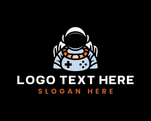 Astronaut Gaming Streamer  logo
