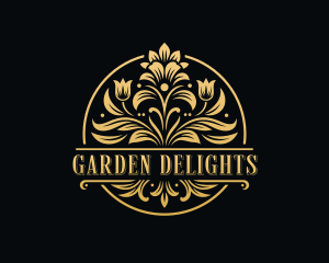 Stylish Floral Boutique logo design