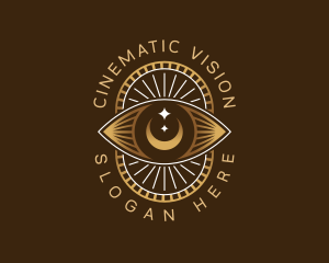 Vision Eye Mystical logo design