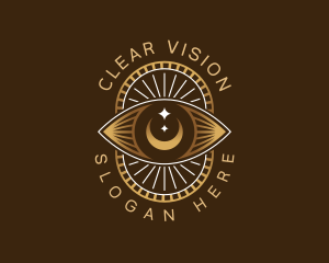 Vision Eye Mystical logo design