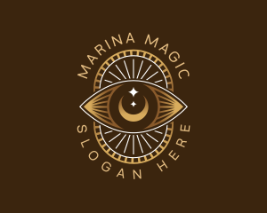 Vision Eye Mystical logo design