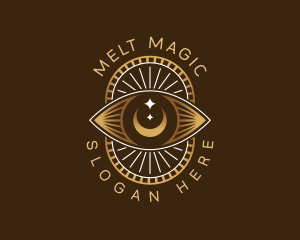 Vision Eye Mystical logo design