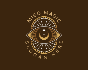 Vision Eye Mystical logo design