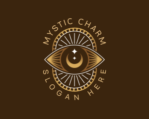 Vision Eye Mystical logo design