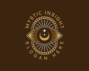 Vision Eye Mystical logo design