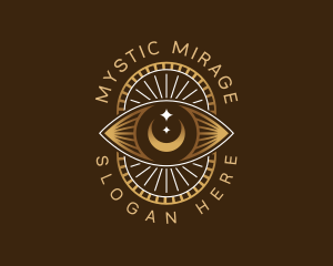 Vision Eye Mystical logo design