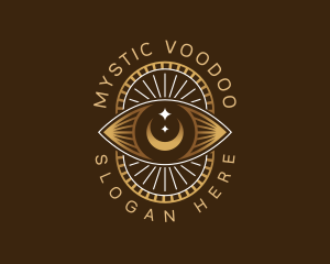 Vision Eye Mystical logo design