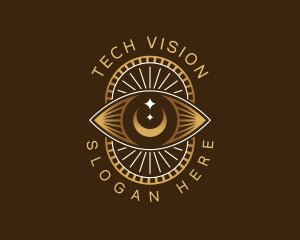 Vision Eye Mystical logo design