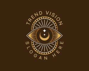 Vision Eye Mystical logo design