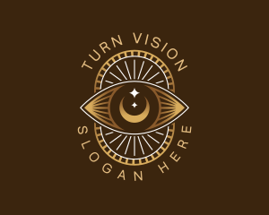 Vision Eye Mystical logo design