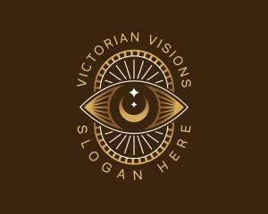 Vision Eye Mystical logo design