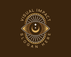 Vision Eye Mystical logo design