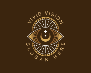 Vision Eye Mystical logo design