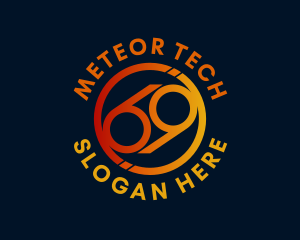 Tech Software Firm Number 69 logo design