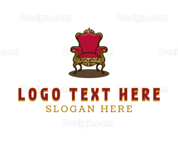 Elegant Interior Chair Logo