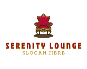 Elegant Interior Chair logo design