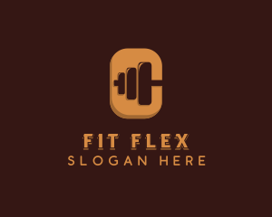 Barbell Fitness Training logo design