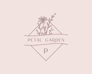 Natural Floral Boutique logo design