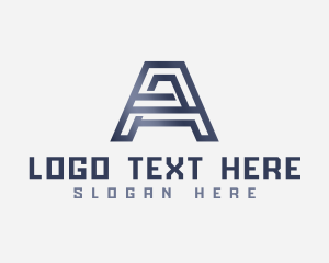 Fabrication Tech Letter A logo