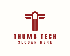 Tech Firm Letter T logo design