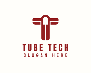 Tech Firm Letter T logo design