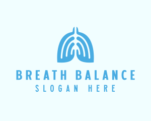 Medical Lungs Organ logo