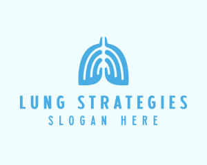 Medical Lungs Organ logo