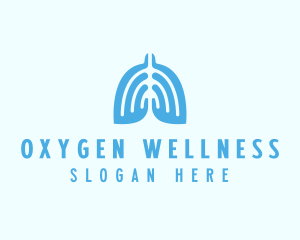 Medical Lungs Organ logo
