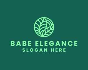 Green Botanical Garden logo design