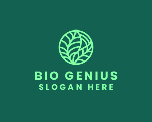 Green Botanical Garden logo design