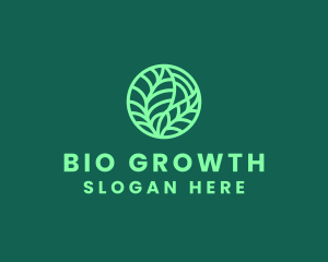 Green Botanical Garden logo design