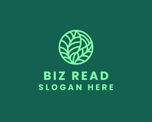 Green Botanical Garden logo design