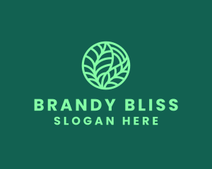 Green Botanical Garden logo design