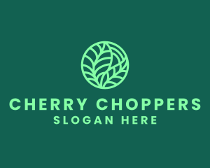 Green Botanical Garden logo design