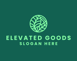 Green Botanical Garden logo design