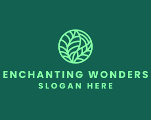 Green Botanical Garden logo design