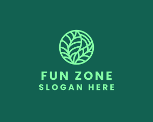 Green Botanical Garden logo design