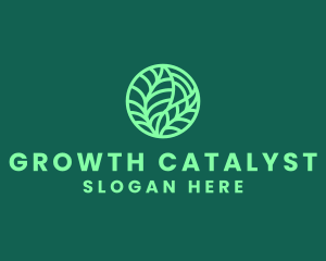 Green Botanical Garden logo design