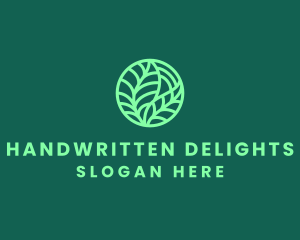 Green Botanical Garden logo design